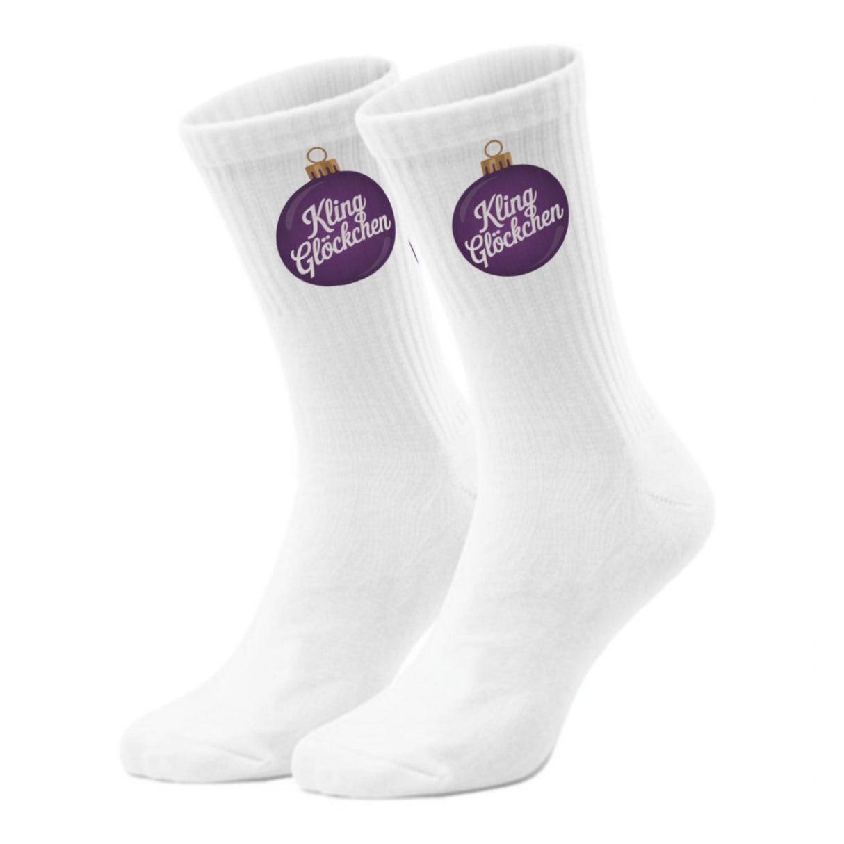 epicsocks Weihnachtsklänge Kling Glöckchen Socken in 37-41 im Paar