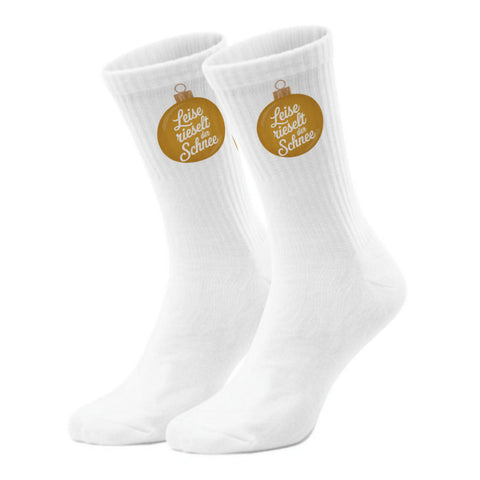 epicsocks Weihnachtsklänge Leise rieselt Socken in 37-41 im Paar