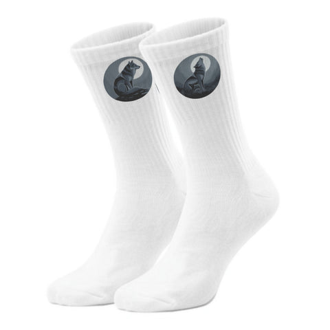 epicsocks Wolfsnacht Mondschein Socken in 37-41 im Paar