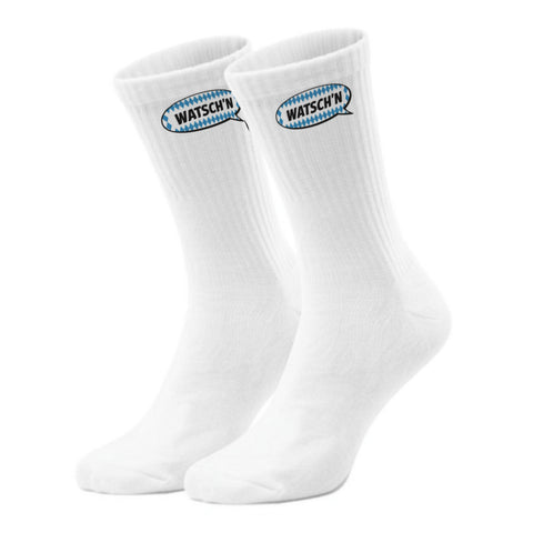 epicsocks Bayrischer Dialekt Watschn Socken in 37-41 im Paar