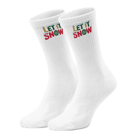 epicsocks Santa's Faves Let It Snow Socken in 37-41 im Paar