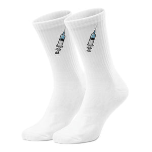 epicsocks HeartBeat Spritze Socken in 37-41 im Paar