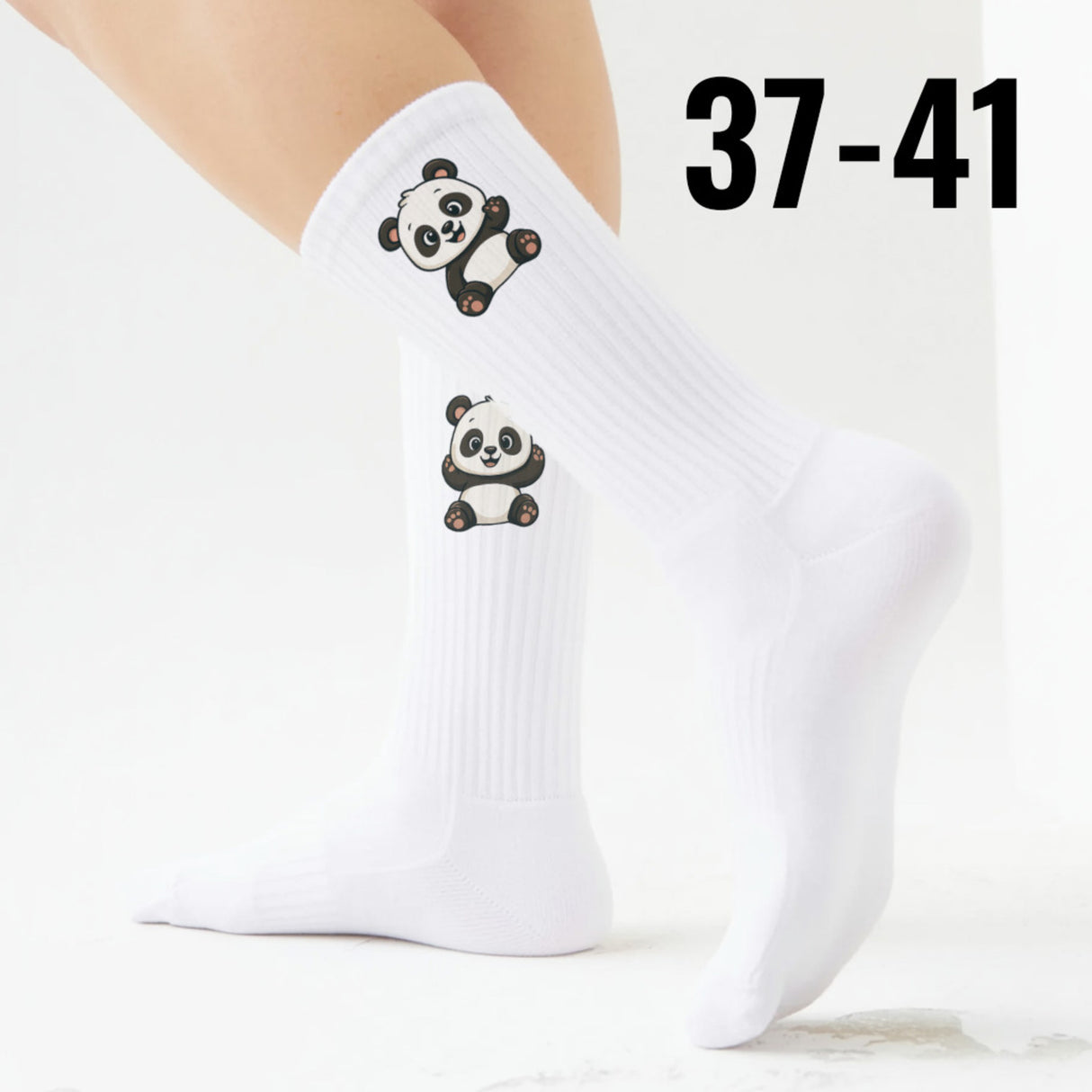 epicsocks Panda Liebe Panda Freunde Socken in 37-41 im Paar