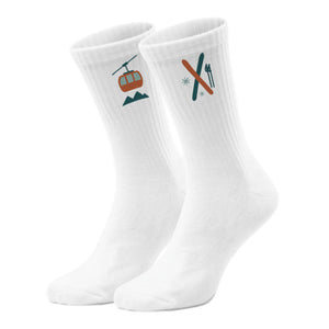 epicsocks Alpine Dreams Ski und Gondel Socken in 37-41 im Paar