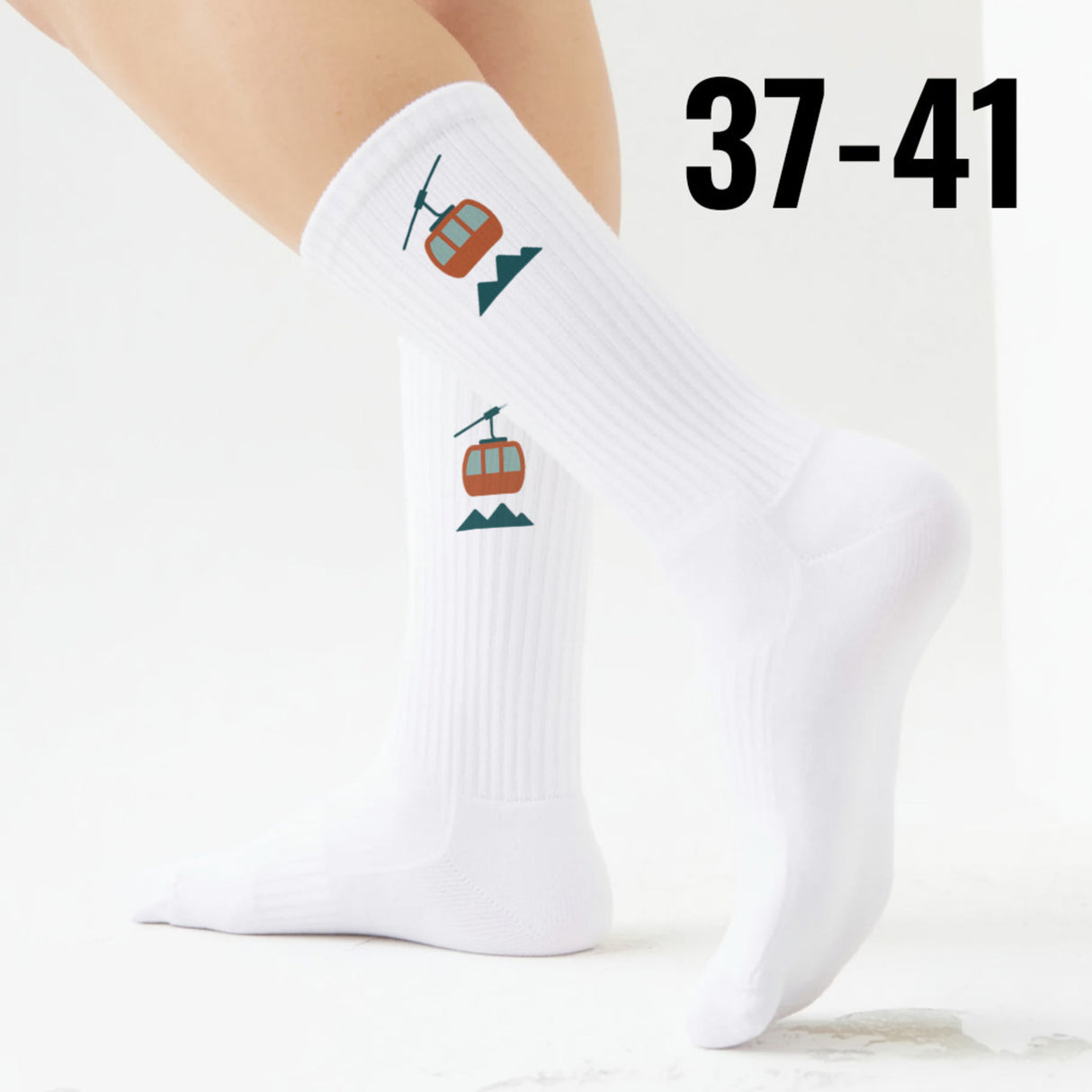 epicsocks Alpine Dreams Gondel Socken in 37-41 im Paar