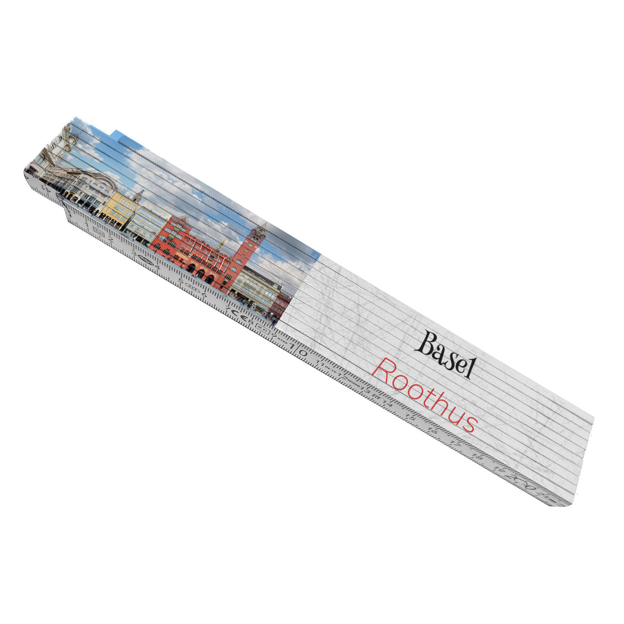 streetline Basel Roothus Meterstab aus Holz