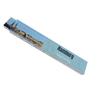streetline Hamburg Jungfernstieg Meterstab aus Holz
