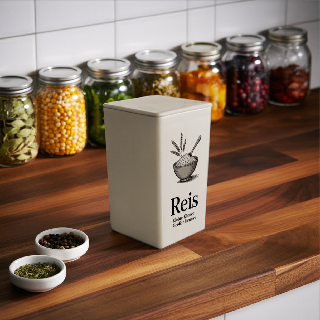 Reis Dose 900ml - Kleine Körner Großer Genuss