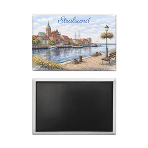 Stralsund Stadtansicht Kirche Souvenir Souvenir Magnet