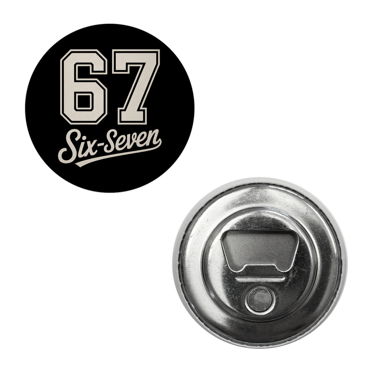 67 six-seven Meme Magnet für Social Media und Internetfans