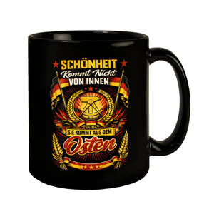 DDR - Schönheit kommt aus dem Osten Tasse