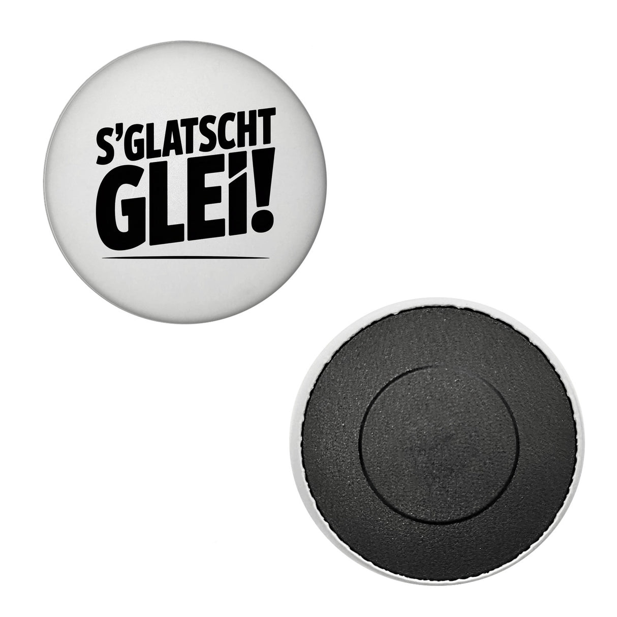 S Glatscht glei! Magnet für Ossis oder das Büro