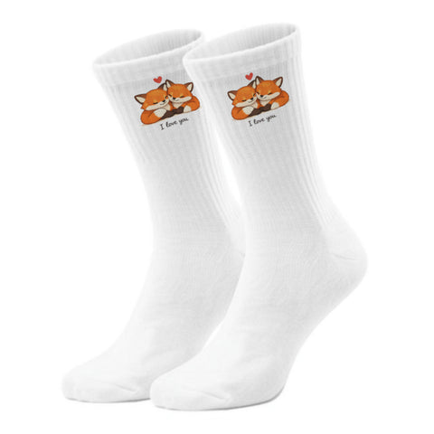 epicsocks Tierliebe Fuchs Socken in 37-41 im Paar
