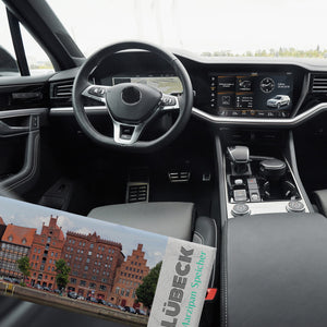 streetline Lübeck Marzipan Speicher Panorama Souvenir Magnet