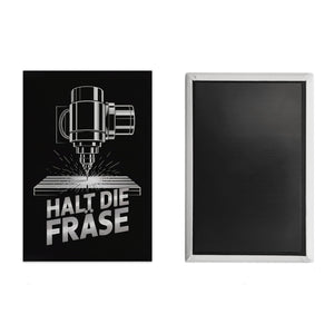 Halt die Fräse Souvenir Souvenir Magnet für CNC-Fräser