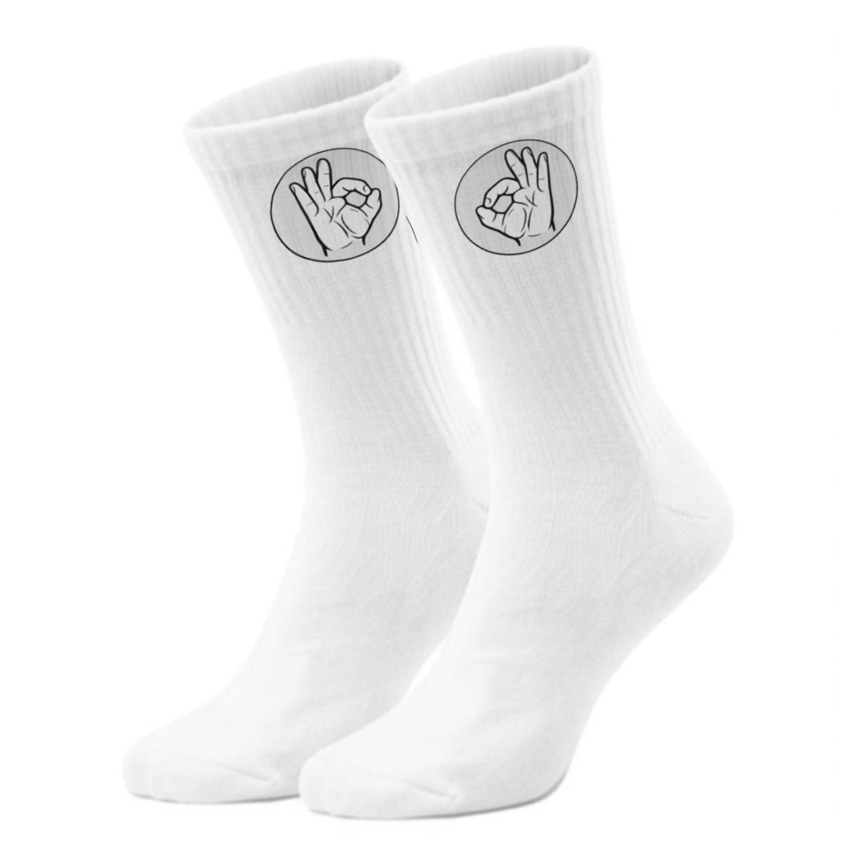epicsocks Handzeichen Alles Okay Socken in 37-41 im Paar