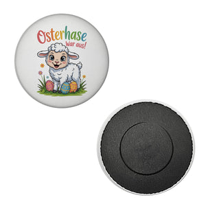 Osterlamm Magnet - Osterhase war aus