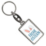 Frohe Ostern Schlüsselanhänger mit niedlichen Hasenohren