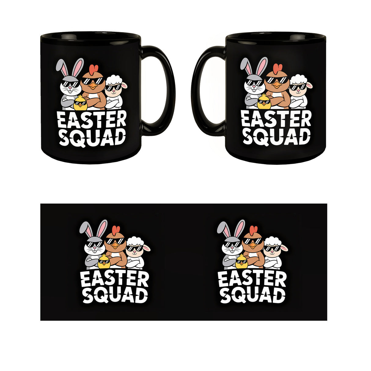 Ostertiere EASTER SQUAD Tasse