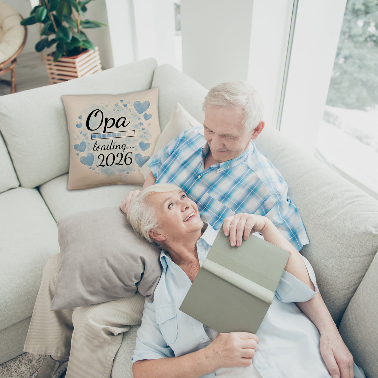 Opa loading 2026 Kissen für werdende Opas