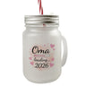 Rosa Herzen Oma Trinkglas mit Bambusdeckel Oma loading... 2026