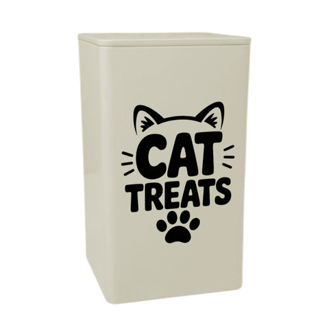 Cat Treats Dose 900ml mit Katzenlogo