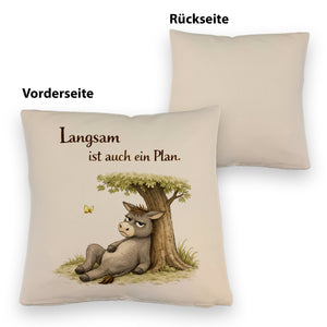 Eddi Esel Unter Baum Kissen Langsam ist auch ein Plan