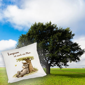 Eddi Esel Unter Baum Kissen Langsam ist auch ein Plan