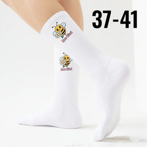 epicsocks Bee Adventures Blumen-Biene Socken in 37-41 im Paar