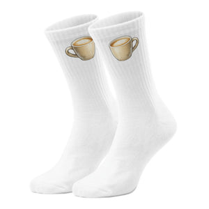 epicsocks Kaffeegenuss Milchkaffee Socken in 37-41 im Paar