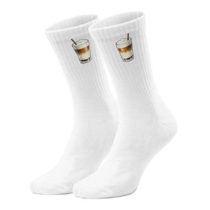 epicsocks Kaffeegenuss Latte Macchiato Socken in 37-41 im Paar