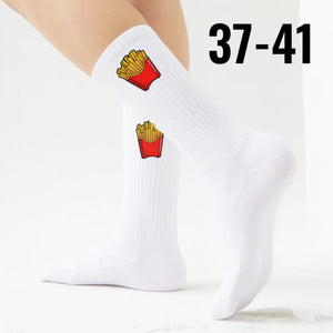 epicsocks Fast Food Fun Pommes Frites Socken in 37-41 im Paar