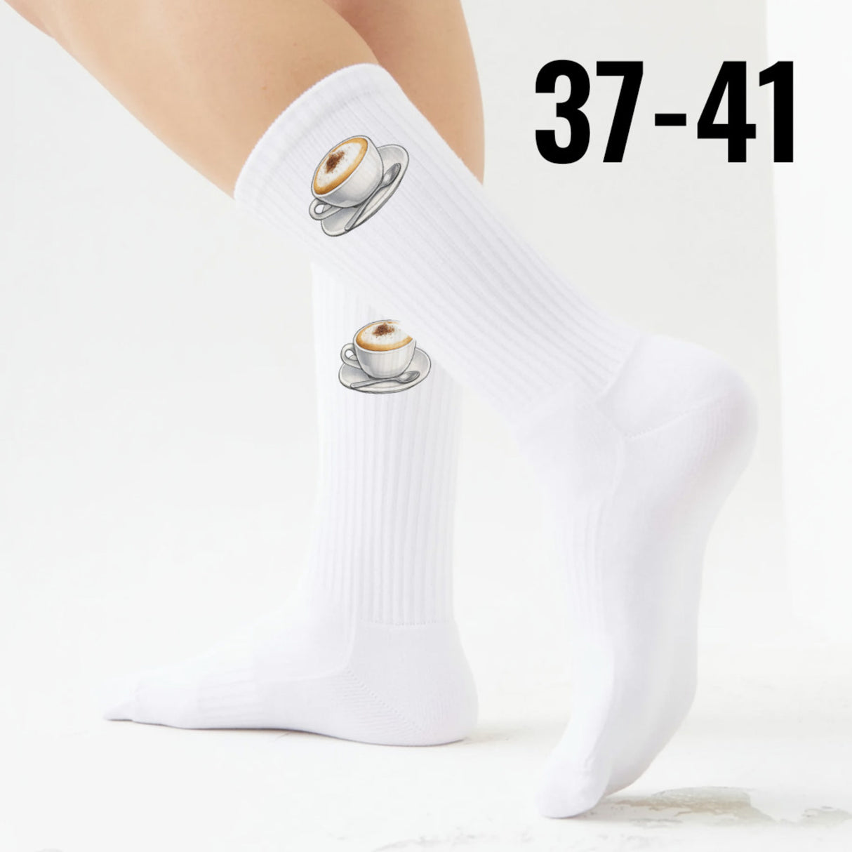 epicsocks Kaffeegenuss Cappuccino Socken in 37-41 im Paar