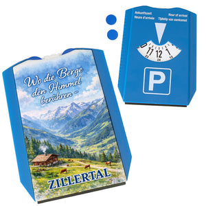 Wo die Berge den Himmel berühren Parkscheibe - Zillertal