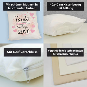 Rosa Herzen Tante Kissen Tante loading... 2026