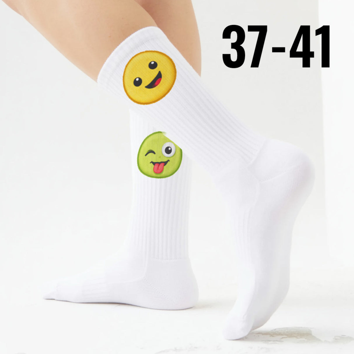 epicsocks Emo Moods Happy Frech Socken in 37-41 im Paar