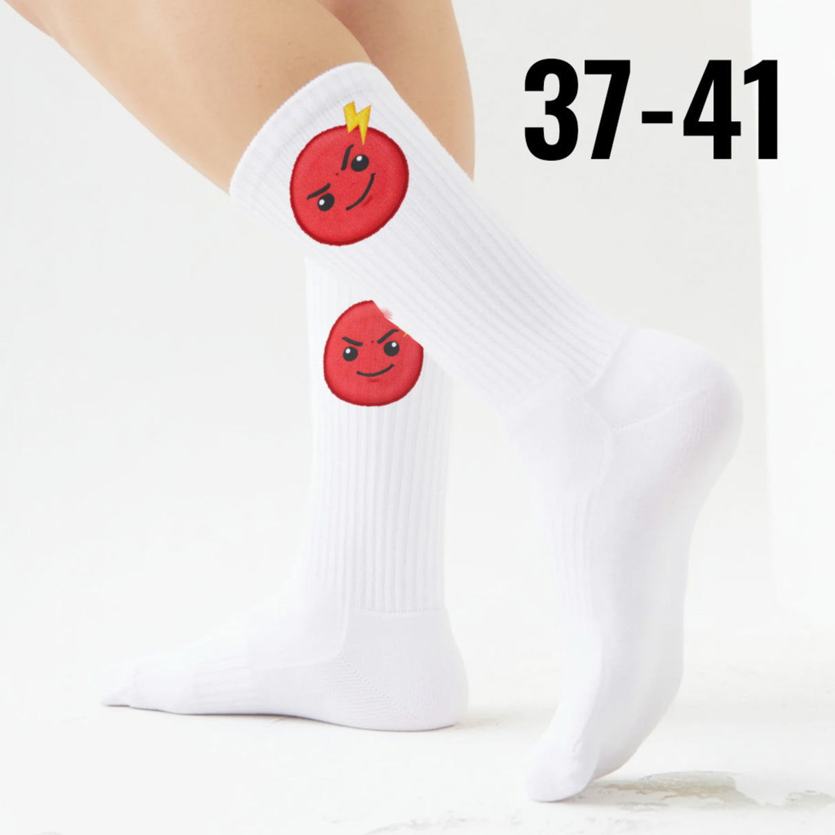 epicsocks Emo Moods Freches Gesicht Socken in 37-41 im Paar