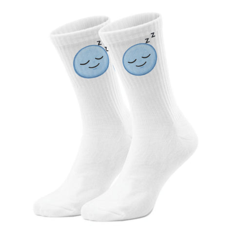 epicsocks Emo Moods Schlafendes Gesicht Socken in 37-41 im Paar