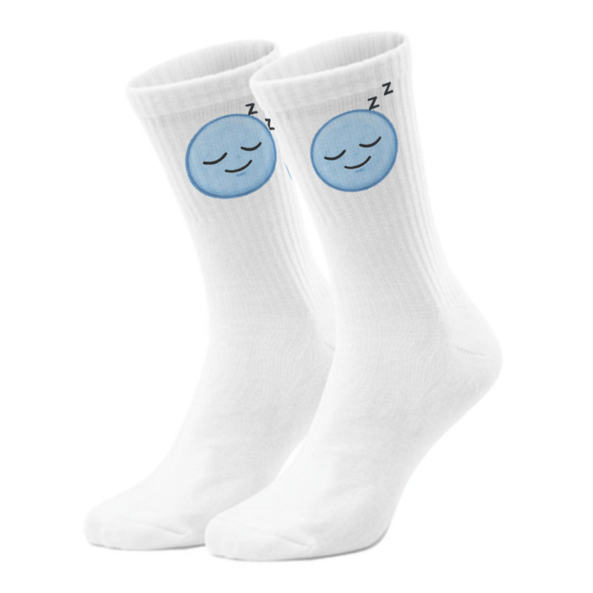 epicsocks Emo Moods Schlafendes Gesicht Socken in 37-41 im Paar