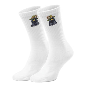 epicsocks Alpen Charme Wald und Luft Alpendohle Socken in 37-41 im Paar