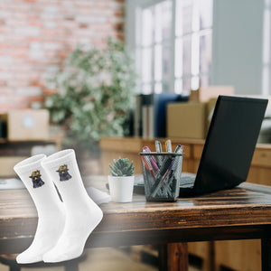 epicsocks Alpen Charme Wald und Luft Alpendohle Socken in 37-41 im Paar