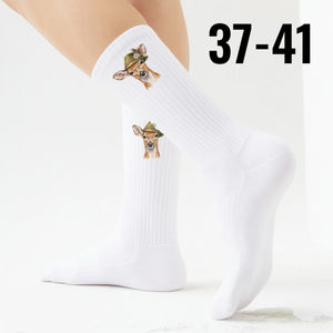 epicsocks Alpen Charme Wald und Luft Reh Socken in 37-41 im Paar