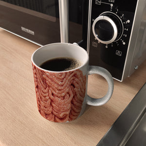 Hackfleisch Kaffeebecher