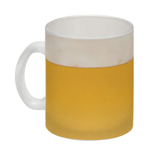 Kaffeebecher mit Bier Motiv