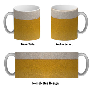 Kaffeebecher mit Bier Motiv