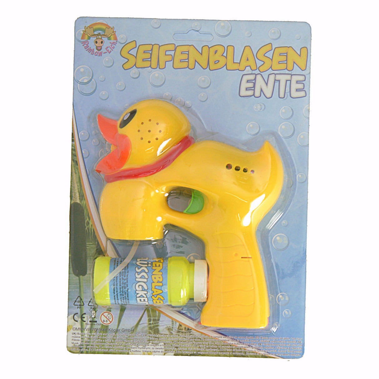 Ente Seifenblasenpistole mit Licht und Sound