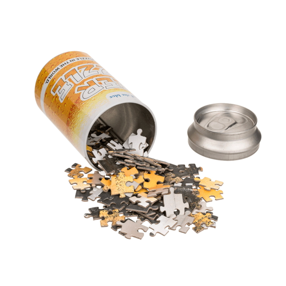 Bier Puzzle mit 102 Teilen in Bierdose