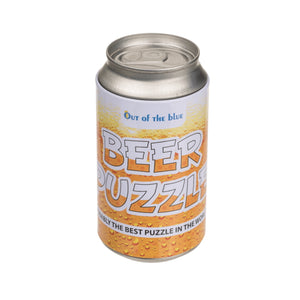 Bier Puzzle mit 102 Teilen in Bierdose