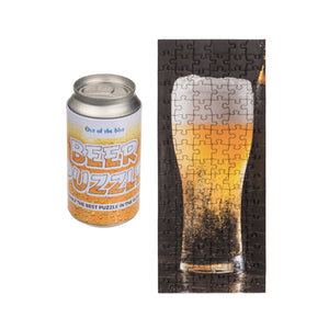 Bier Puzzle mit 102 Teilen in Bierdose
