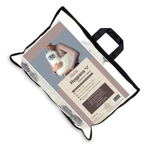 Alpaka XL Kissen mit Kirschkernkissen